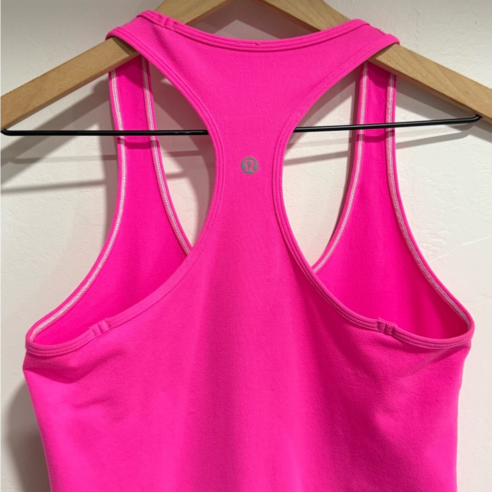 Lululemon Cool Racerback Raspberry Glo Light - Picture 6 of 6
